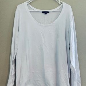 White Long Sleeve 2x